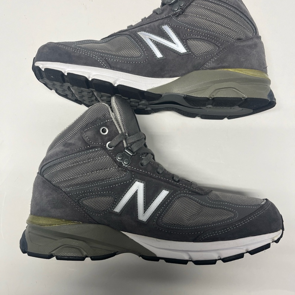 New Balance 990v4 Boots Mid Men’s Size 11 4E Wide Made In USA Gray MO990GR4 RARE - Picture 4 of 15